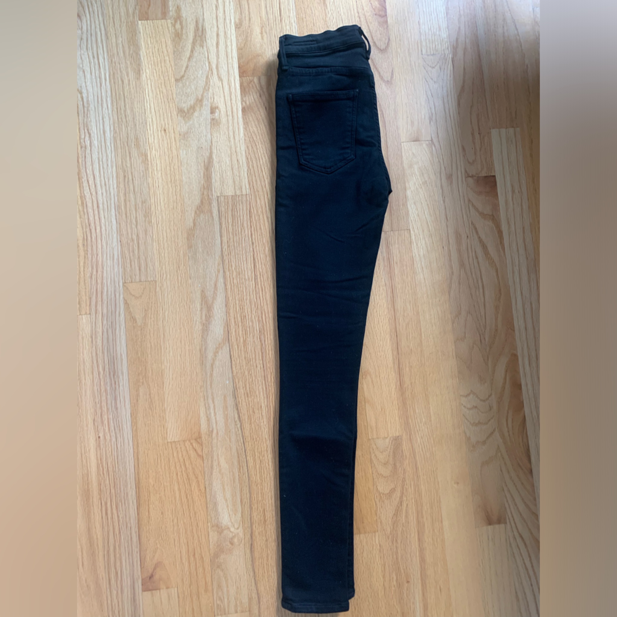 Size 26 Citizens Of Humanity Black High Rise Skinny Jean.